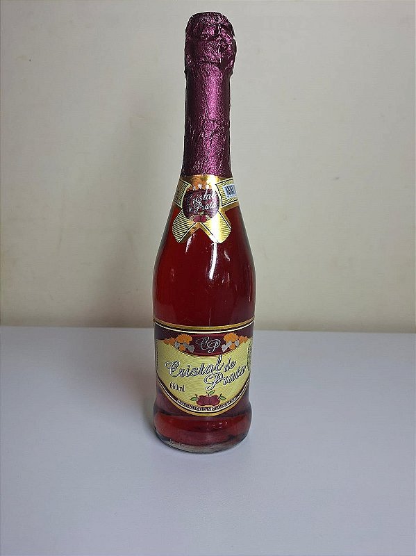 CHAMPANHE ESPUMANTE CRISTAL DE PRATA ROSE MAÇÃ