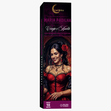 INCENSO LUA MISTICA MARIA PADILHA - CEREJA E AVELA
