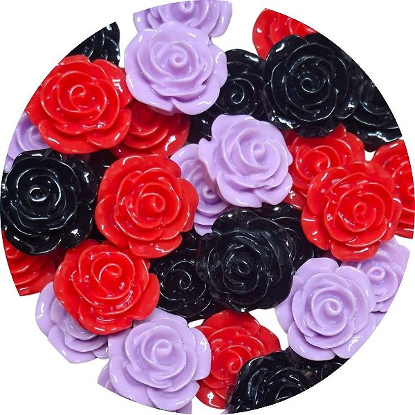 ENTREMEIO ROSA RESINA 25MM