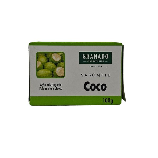 SABONETE DE COCO GRANADO 100G