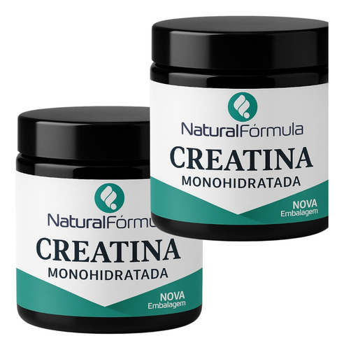 Creatina Premium 100% Kit Com 2x De 300grs Com Dosador Sem Sabor.