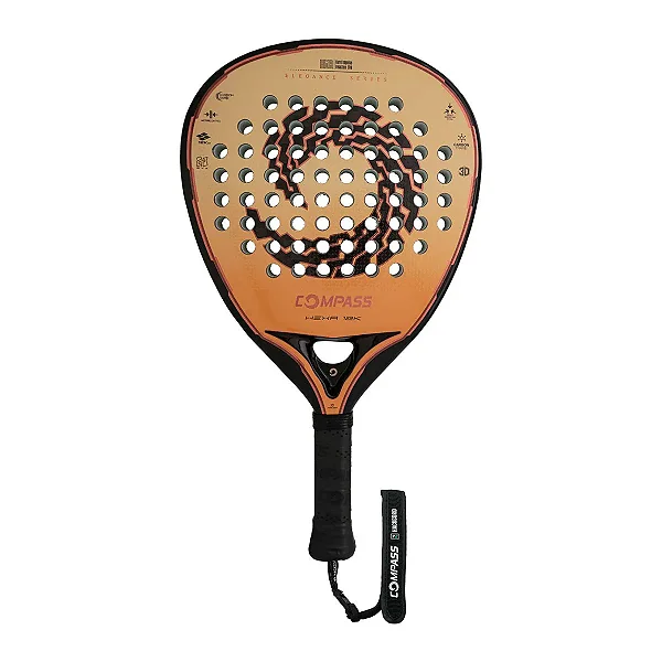 Raquete de Padel Compass Hexa 12K 2025