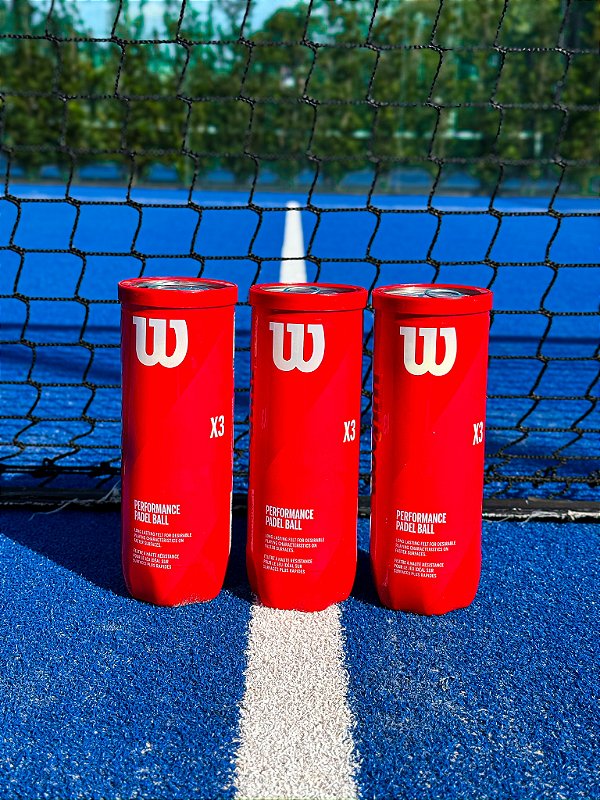 Bolas de Padel Wilson X3