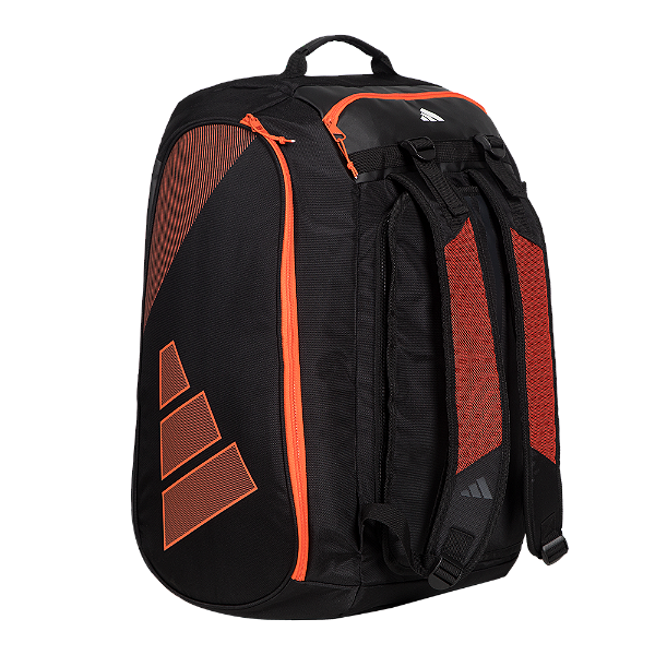 Raqueteira Adidas Protour 3.3 - Preto e Laranja