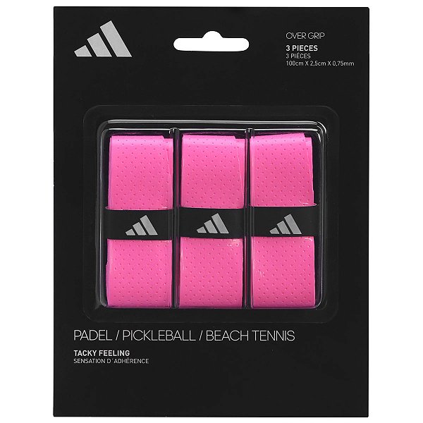 Pack 3 Overgrip Adidas Rosa