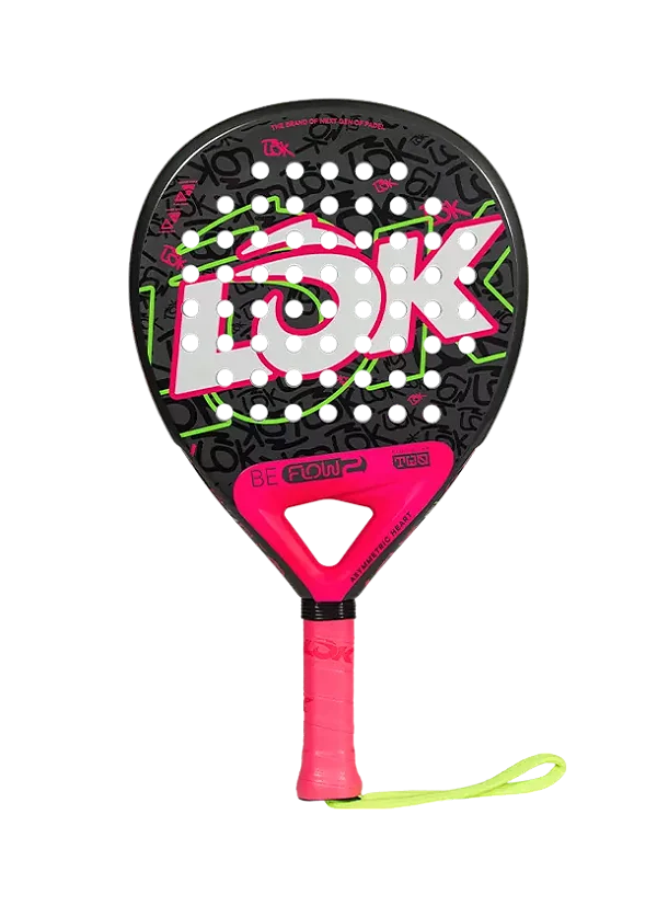 Raquete de Padel LOK Be Flow Gen 2 2026 - Rosa