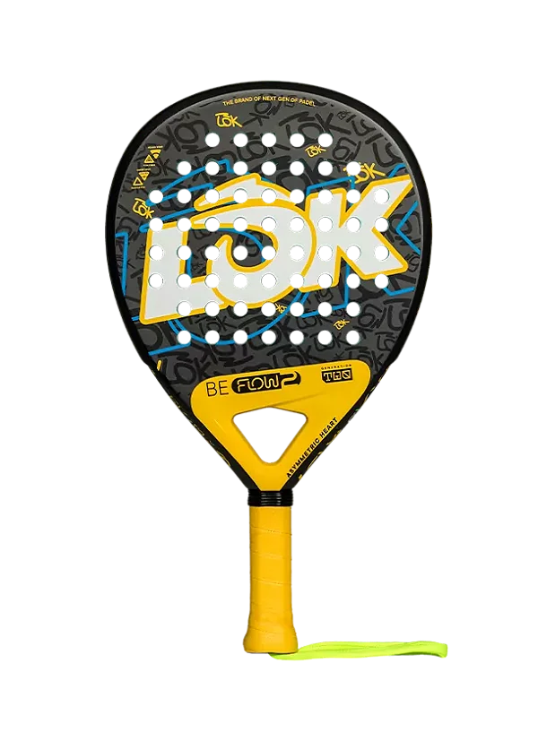 Raquete de Padel LOK Be Flow Gen 2 2026 - Amarela
