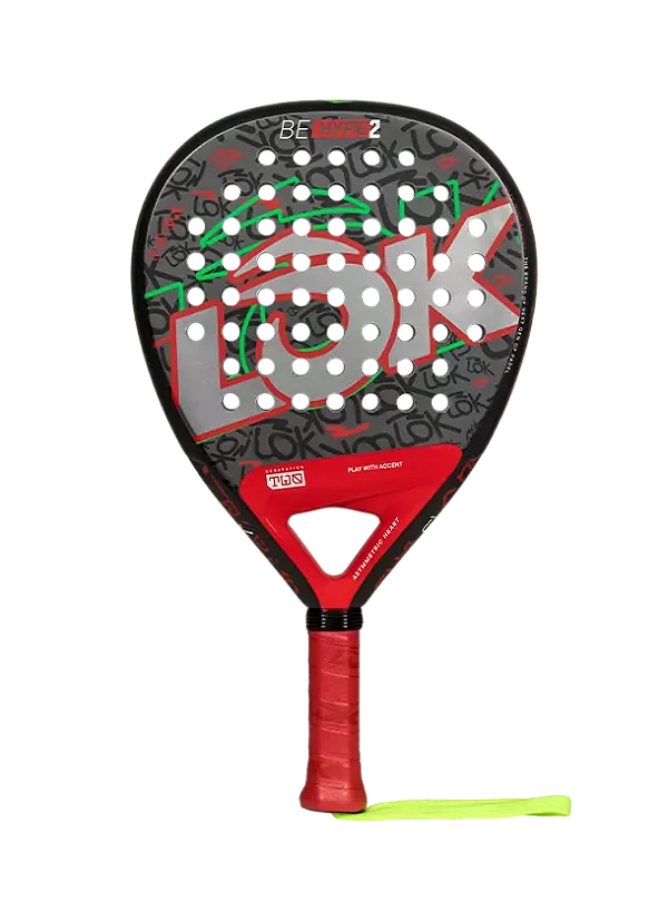 Raquete de Padel LOK Be Hype Gen 2 2026 - Vermelha