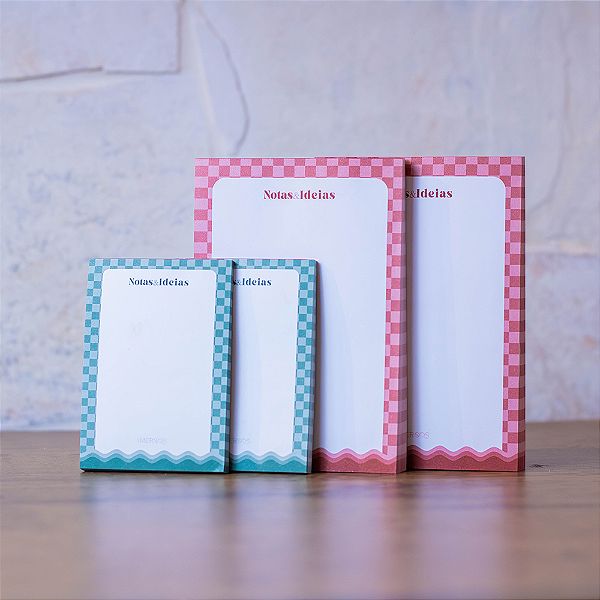 Kit Blocos de Anotações Imersos