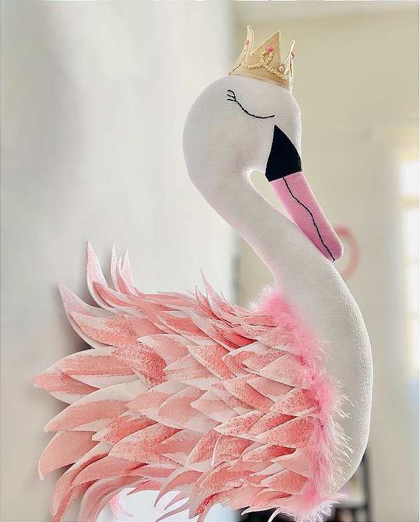 Cisne Magestic Decorativo de Parede