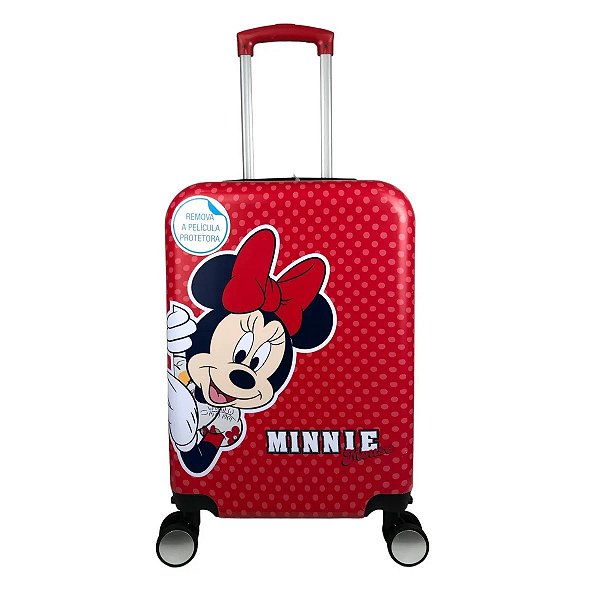 Malinha Escolar infantil Minnie Mouse em Abs Vermelho - Zaredu Malas- As  melhores Malas de viagens e mochilas escolares