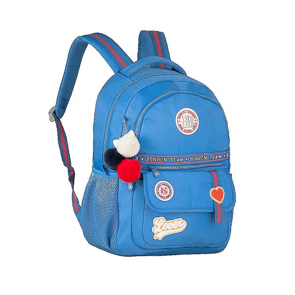Mochila Rebecca Bonbon  College Soft Cor Azul