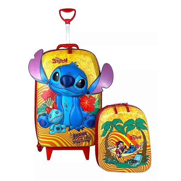 Mochila Escolar Stitch Maxtoy