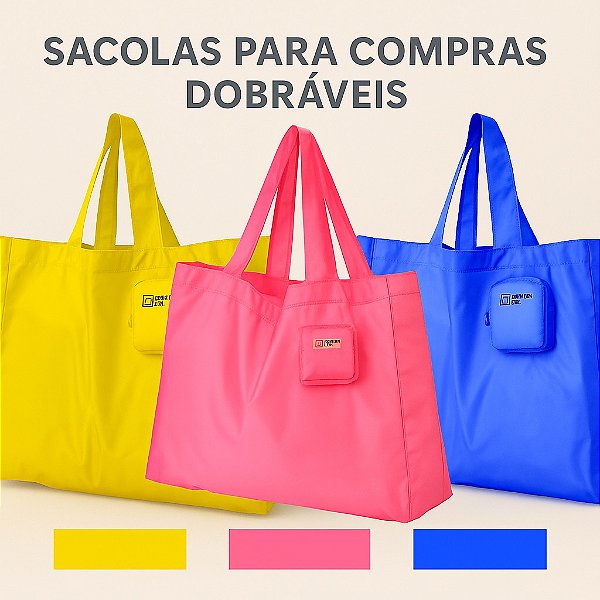 Sacola de compras dobrável - 32 litros