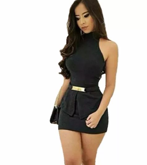 Vestido Curto Colado Festa Balada Blogueira Panicat