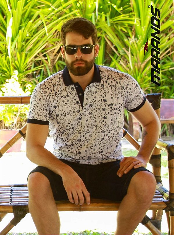 Camisa polo Masculina manga curta Original Marands