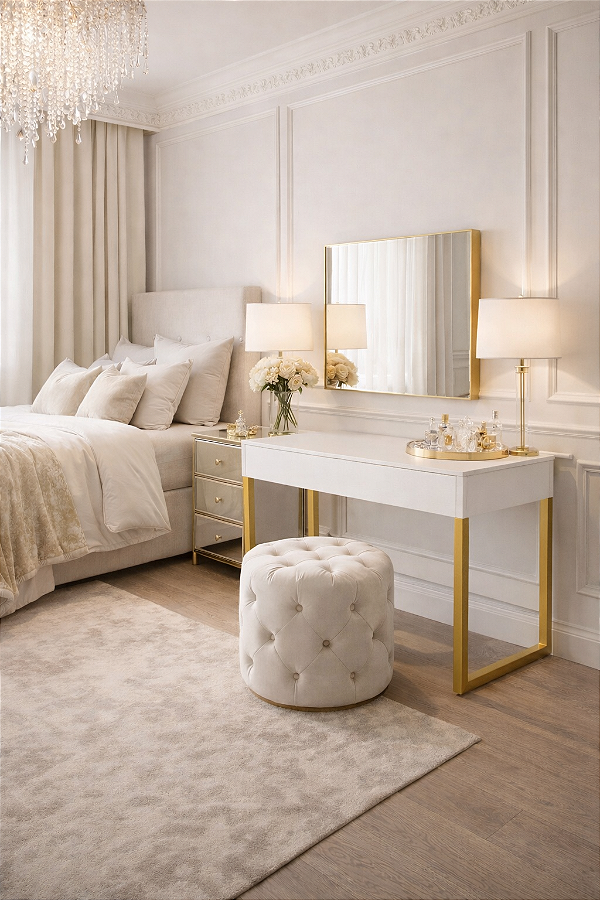 Penteadeira Elegance Gold