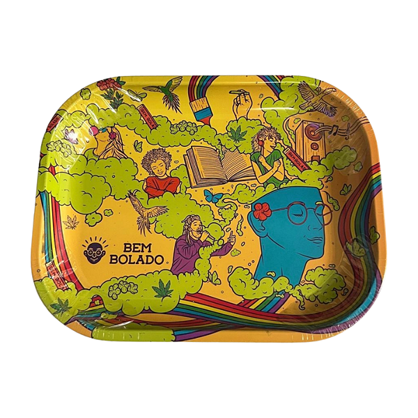 Bandeja metal Bem Bolado.