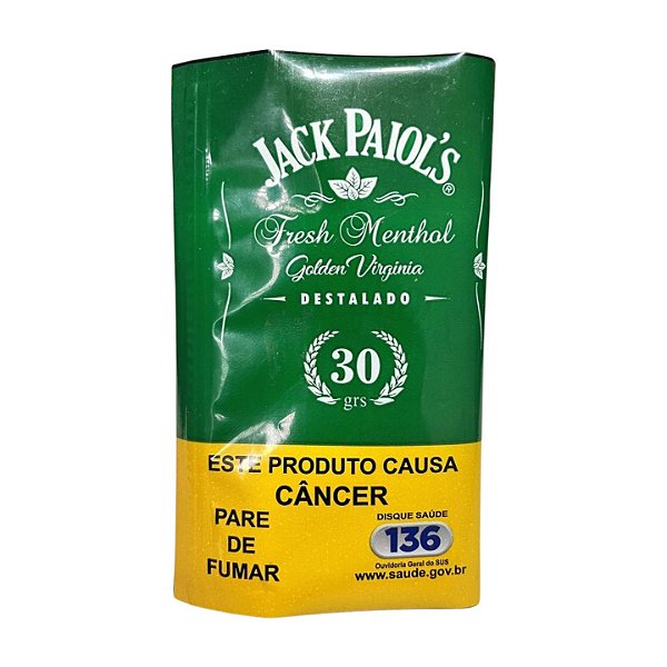 Tabaco Fresh Menthol Jack Paiol's.