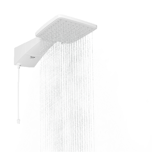 DUCHA QUADRATTA ELETRONICA 127V 5500W BRANCO - ZAGONEL