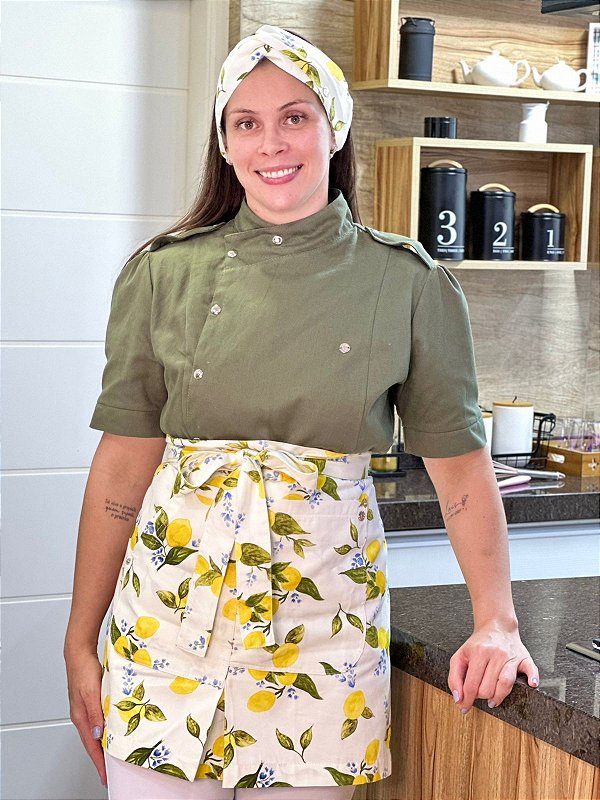 Dólma Iría + Avental Laura + Turbante