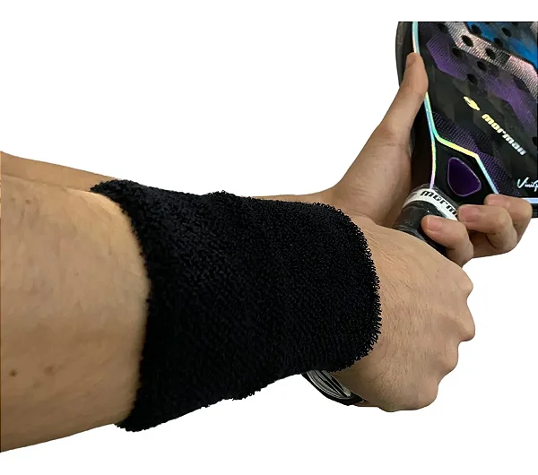 Munhequeira Atoalhada Pulso absorção do suor | Alume