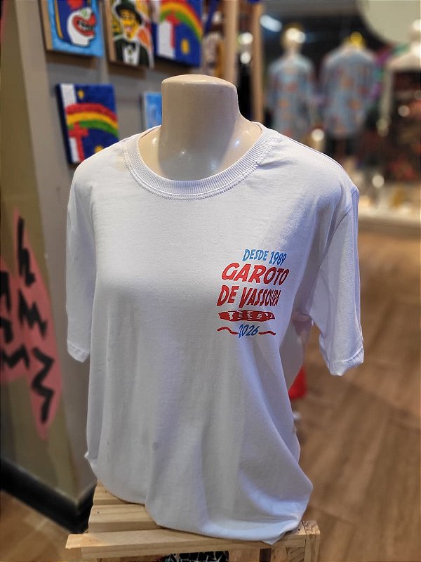 Camisa Garoto de Vassoura - Carnaval 2026