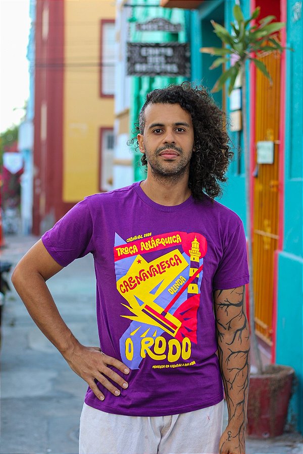 Camisa Troça Anárquica Carnavalesca O Rodo - Carnaval 2026