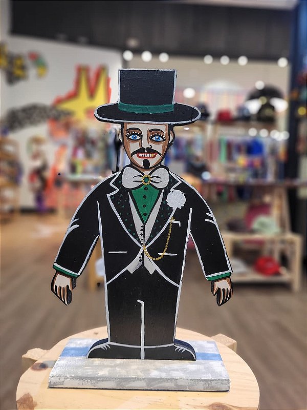 Escultura Homem da Meia Noite - João Andrade