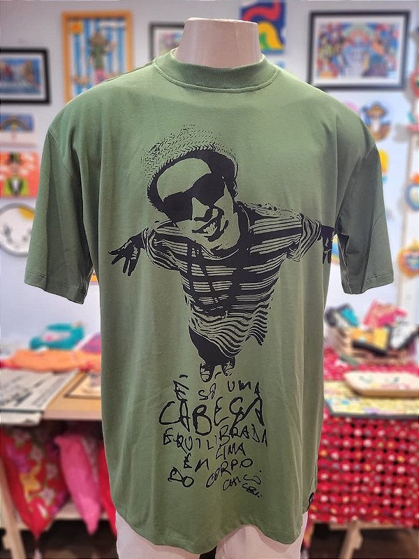 Camisa Antene-se - Verde