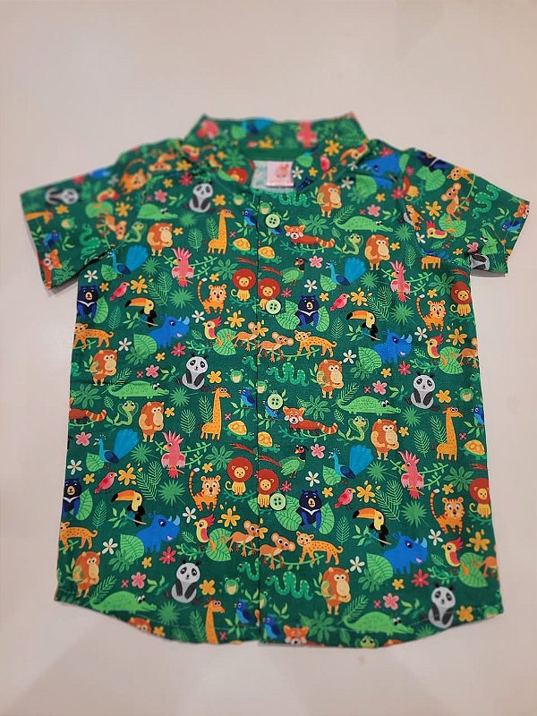 Camisa Bichinhos na Floresta