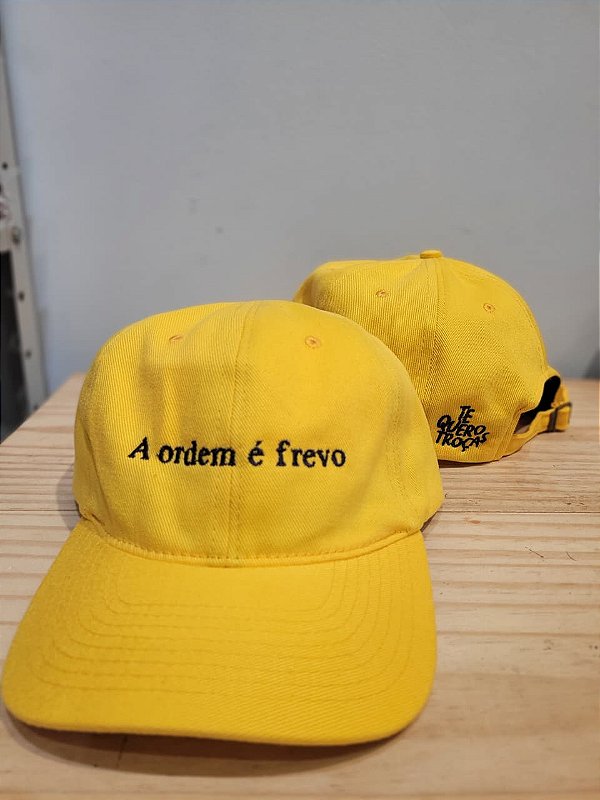 Boné A ordem é frevo