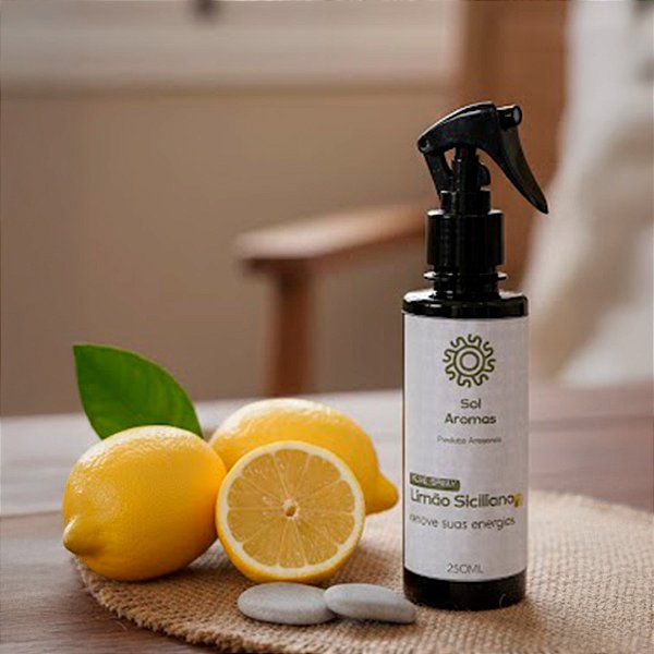 Home Spray Limão Siciliano - 250ML | Sol Aromas
