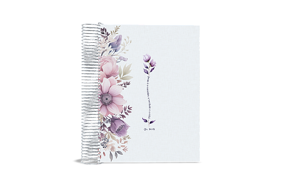 Diário Devocional Florescer na Fé Espiralado