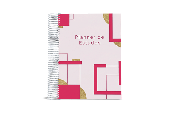 Planner de Estudos | Série Focus Geométrico