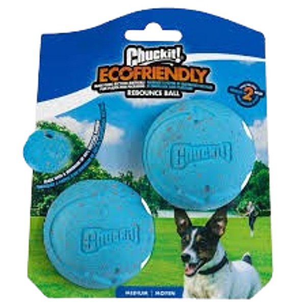 Chuckit! Rebounce Ball – Medium – 2 unidades.