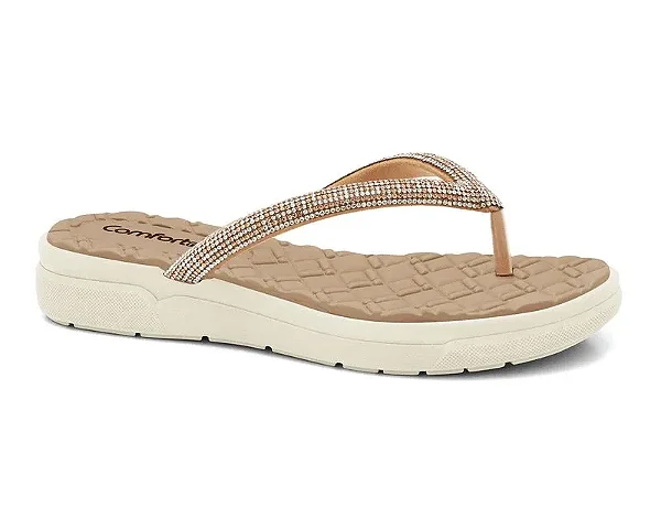 Chinelo Caqui Comfortflex