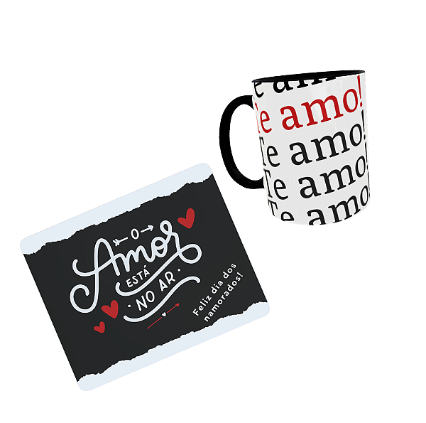 Kit Caneca O melhor Destino + Mousepad