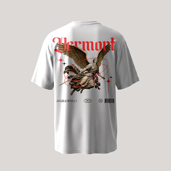 Camiseta Oversizer Vermont Angels Opera OffWhite