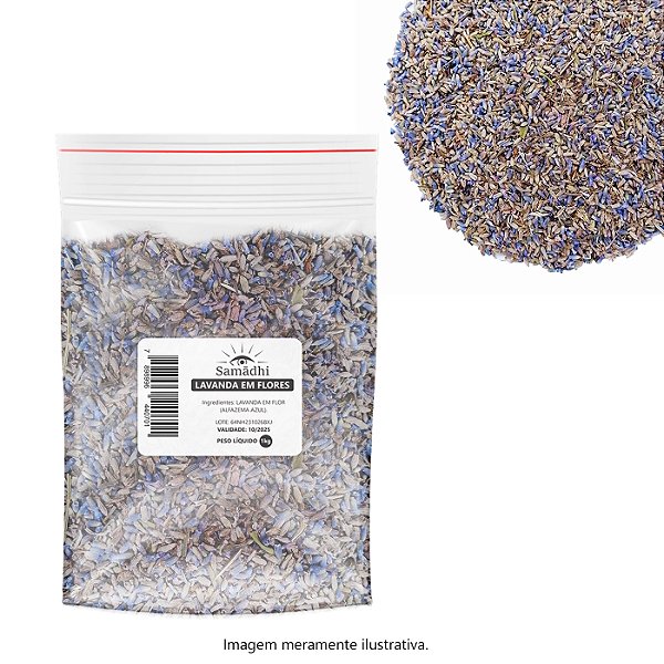 Lavanda Em Flores (Alfazema Azul) Samādhi Premium - Pacotes