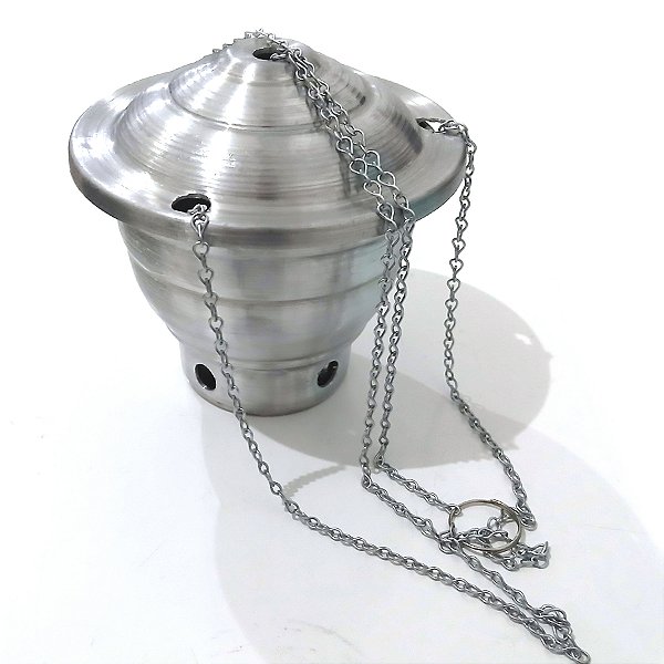 Turíbulo, Incensário, Defumador em Alumínio - Unidade