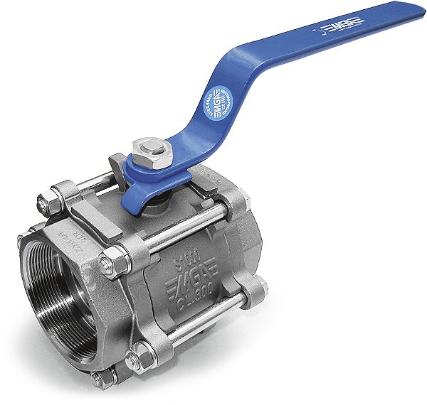 Valvula Esfera Tripartida 3/4" BSP