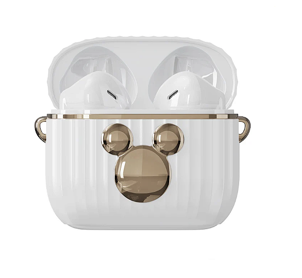 Fone de Ouvido - Mickey - Branco