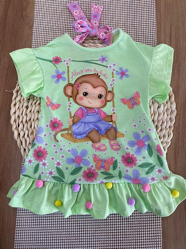 VESTIDO MALHA KUKIÊ - MACAQUINHO