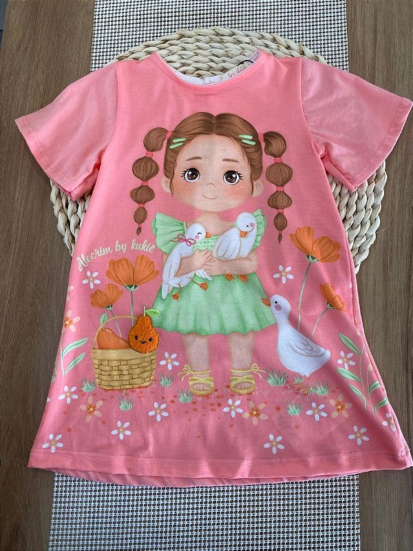 VESTIDO MALHA KUKIÊ - MENININHA