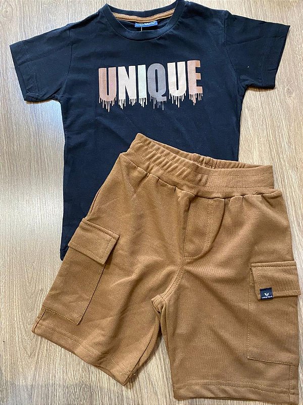 CONJUNTO CAMISETA E SHORT VRASALON