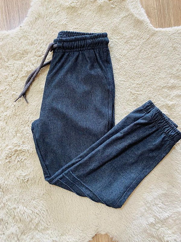 CALÇA JOGGER MALHA JEANS LUC.BOO