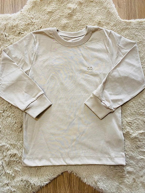CAMISETA MANGA LONGA MEIA MALHA LUC.BOO