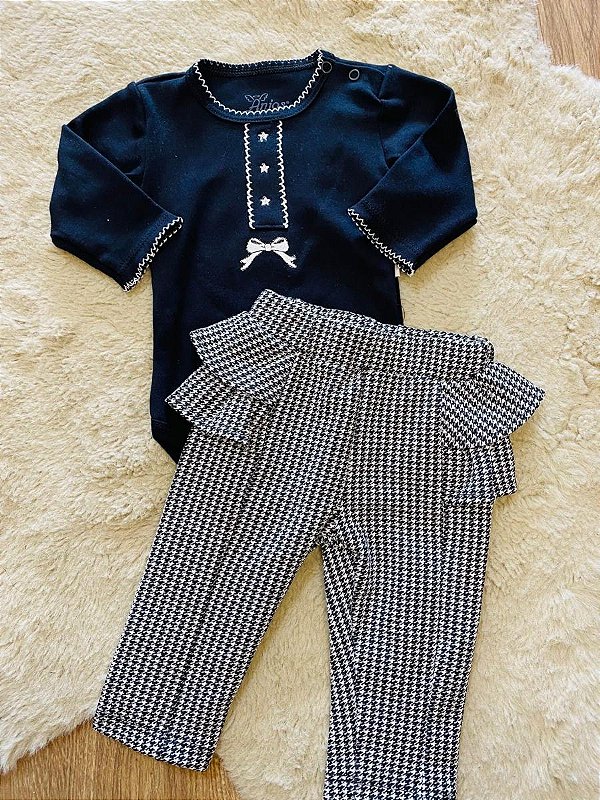 CONJUNTO BODY E CALÇA ANJOS