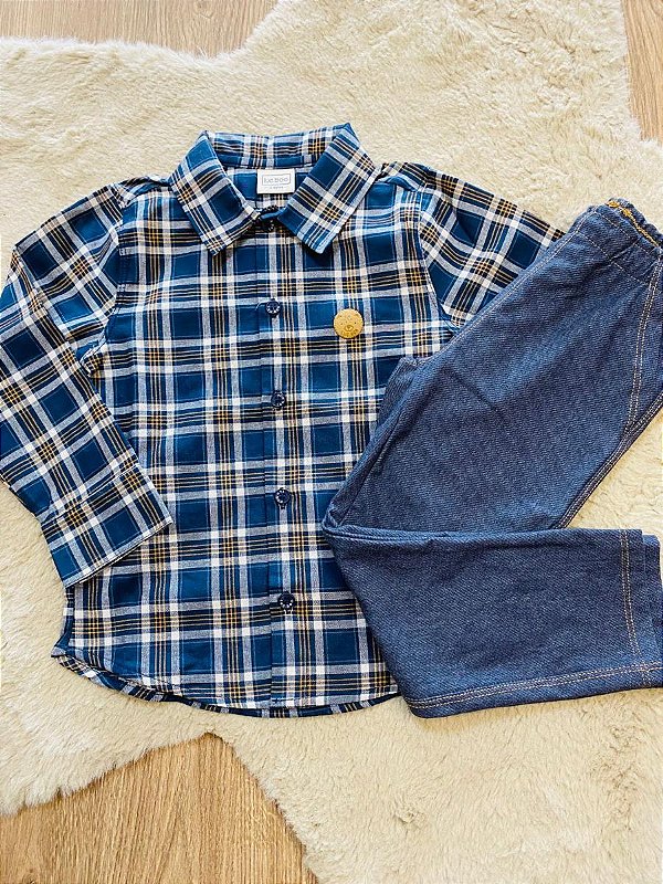 CONJUNTO CAMISA E CALÇA LUC.BOO